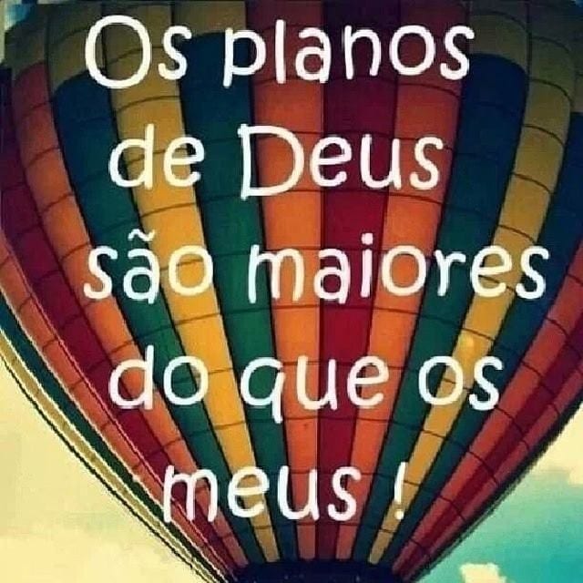 Os planos de Deus