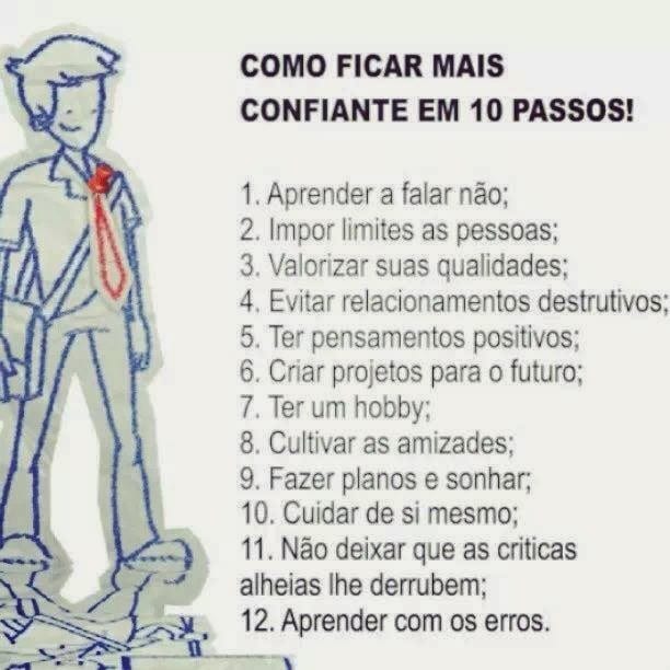 Como ficar mais confiante