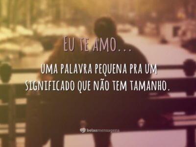 Uma palavra pequena