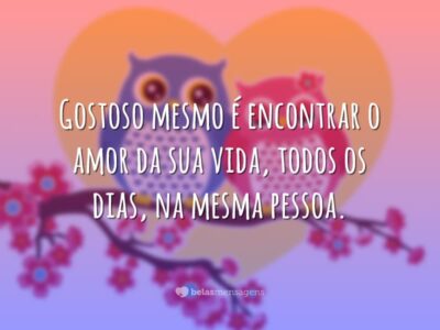 Amor da sua vida