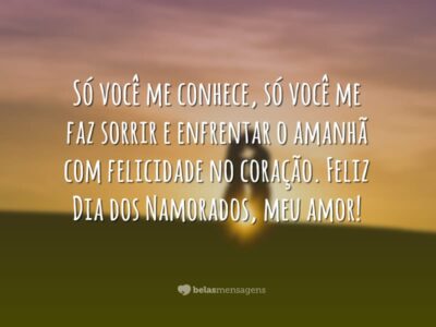 Só você me conhece