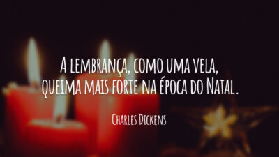 A lembrança, como uma vela, queima mais forte na época do Natal.