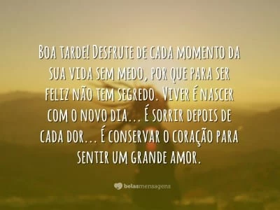 Frases de Boa Tarde 9221