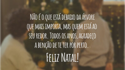 Não é o que está debaixo da árvore que mais importa, mas&hellip;