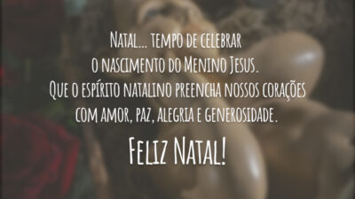Natal... tempo de celebrar o nascimento do menino Jesus. Que o espírito&hellip;