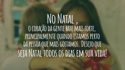 No Natal, o coração da gente bate mais forte, principalmente quando estamos&hellip;