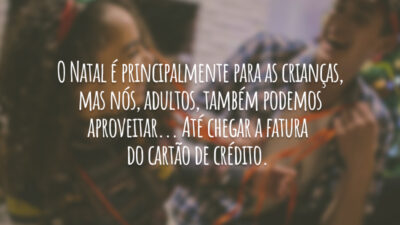 O Natal é principalmente para as crianças, mas nós, adultos, também podemos&hellip;