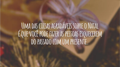 Uma das coisas agradáveis sobre o Natal é que você pode fazer&hellip;