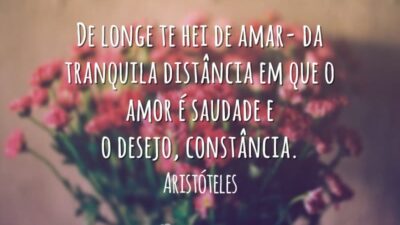 De longe te hei de amar- da tranquila distância em que o&hellip;
