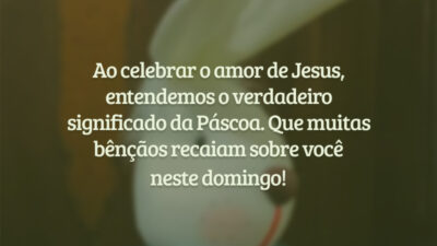 Ao celebrar o amor de Jesus, entendemos o verdadeiro significado da Páscoa.&hellip;