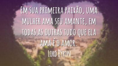 Em sua primeira paixão, uma mulher ama seu amante, em todas as&hellip;