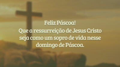 Feliz Páscoa! Que a ressurreição de Jesus Cristo seja como um sopro&hellip;