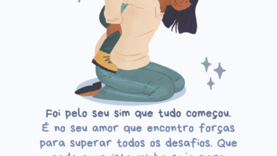 Foi pelo seu sim que tudo começou. É no seu amor que&hellip;