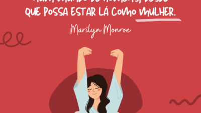 Não me importo de viver num mundo de homens, desde que possa&hellip;