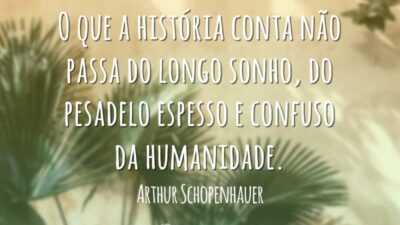 O que a história conta não passa do longo sonho, do pesadelo&hellip;