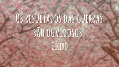 Os resultados das guerras são duvidosos.