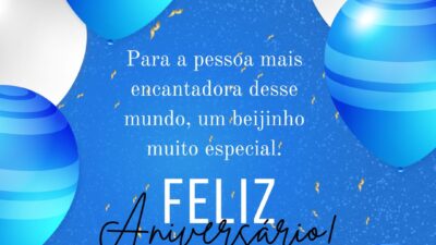 Para a pessoa mais encantadora desse mundo, um beijinho muito especial. Parabéns&hellip;