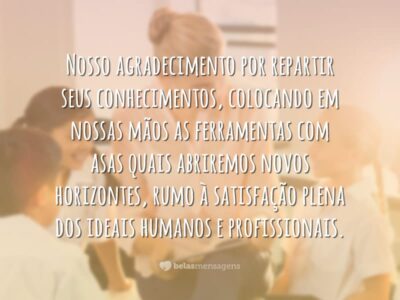 Frases Dia Do Professor Belas Mensagens