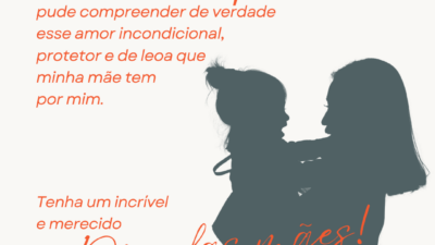 Depois que me tornei mãe, pude compreender de verdade esse amor incondicional,&hellip;