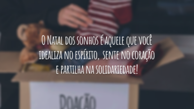 O Natal dos sonhos é aquele que você idealiza no espírito, sente&hellip;