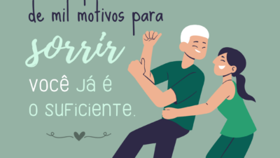 Eu não preciso de mil motivos para sorrir, você já é o&hellip;