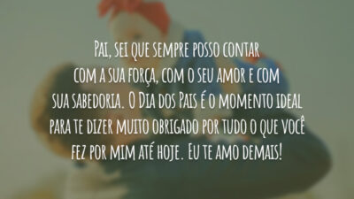 Muito obrigado por tudo