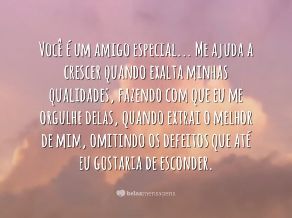 Amigo especial - Belas Mensagens