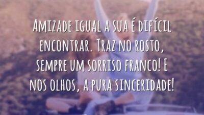 Amizade igual a sua