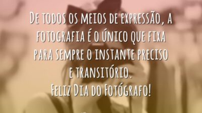 Aos fotógrafos
