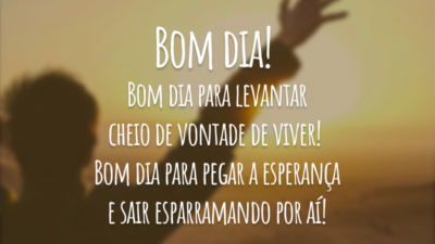 Cheio de vontade de viver