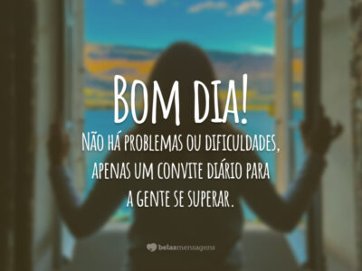 Bom dia com motivação