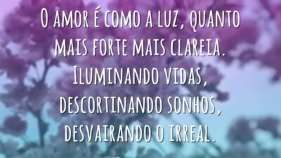 Declaração romântica para namorado