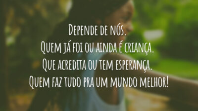 Depende de nós