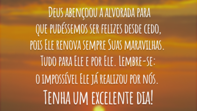 Bom dia com amor e carinho