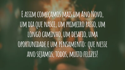 A magia do Ano Novo