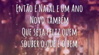 Então é Natal