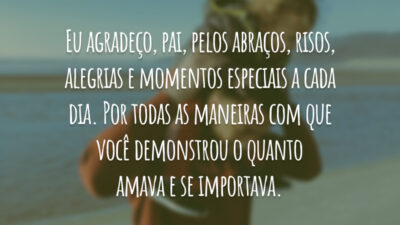 Mensagem para o papai