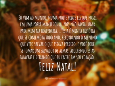 Natal com Jesus…