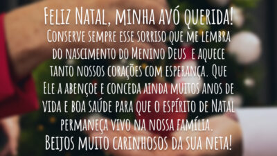 Feliz Natal, avó