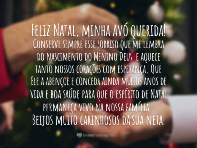 Feliz Natal, avó