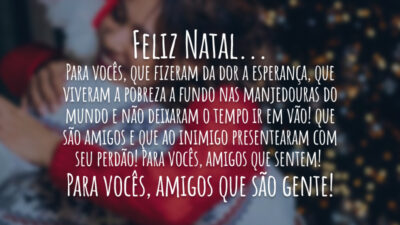 Feliz Natal para meus amigos..