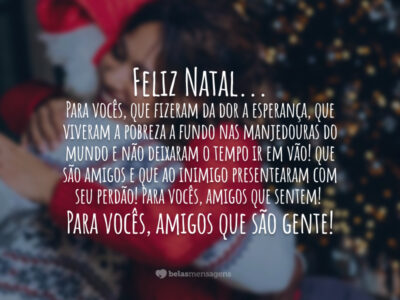 Feliz Natal para meus amigos..