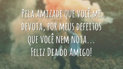 Gratidão de amigo