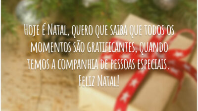 Hoje é Natal