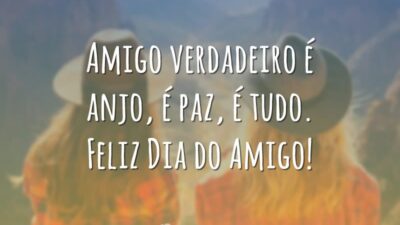 Mensagem Dia do Amigo