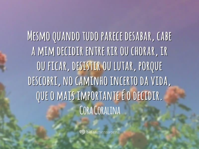 Frases De Reflexão Belas Mensagens