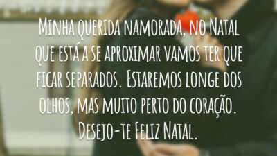 Boas festas com saudades
