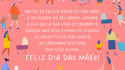 Amor de mãe é significativo
