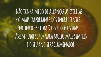 Receita de um feliz Ano Novo