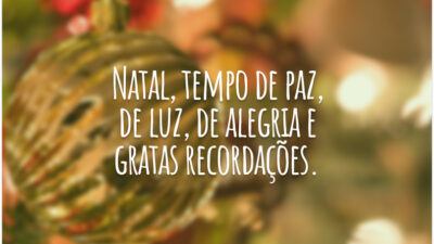 Preparando o Natal